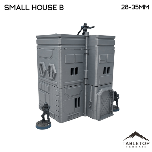 Midrim City Small House B - Star Wars Legion Gebäude  - Bild 4 von 9