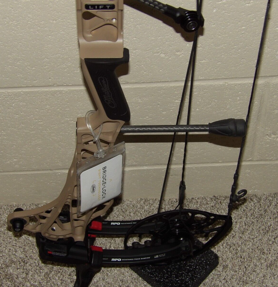 New, Custom Mathews Lift 33 Bow - Earth and Black- Several Mods ...