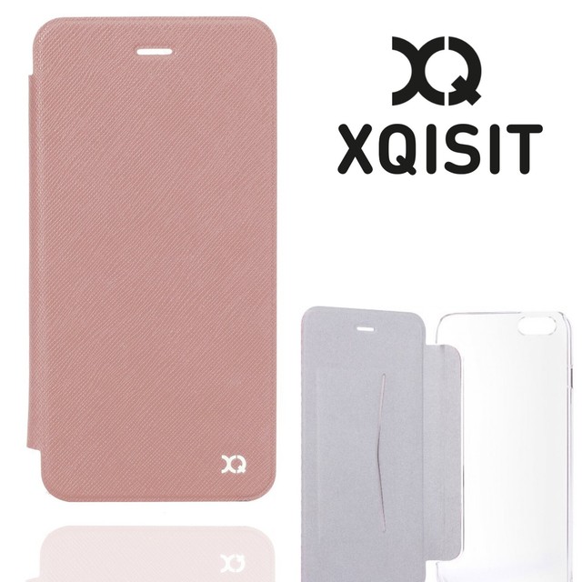 Xqisit Adour Flap Case Cover Pink Rose Gold For Iphone 6 6s For Sale Online Ebay