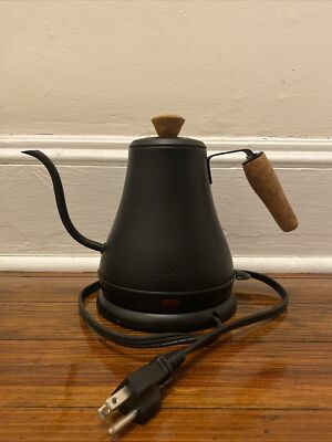 BODUM 11883-259US Goose Neck Electric Water Kettle Black