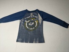 Vintage Looney Tunes Bugs Bunny long sleeve shirt kids size 3T faded Allison tag