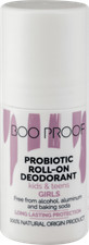 BOO PROOF Probiotic roll-on deodorant for girls, 50 ml