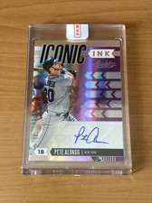 2020 Absolute Pete Alonso Iconic Ink Auto /25
