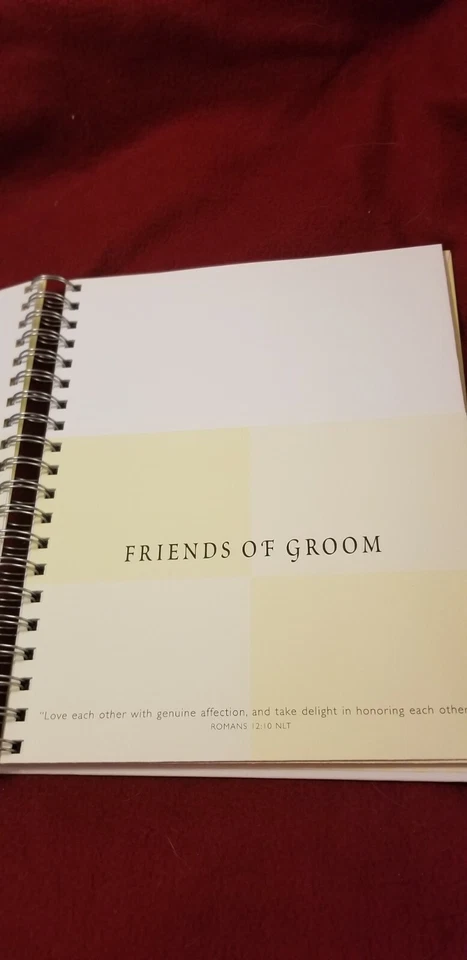 Wedding Card Keeper Card Album for the Bride, Groom, their Family and Friends Foto 4 de 4