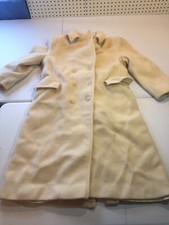 Vtg Pendleton Woolen Mills 100 Virgin Wool Long Coat Jacket 14 Double Breasted