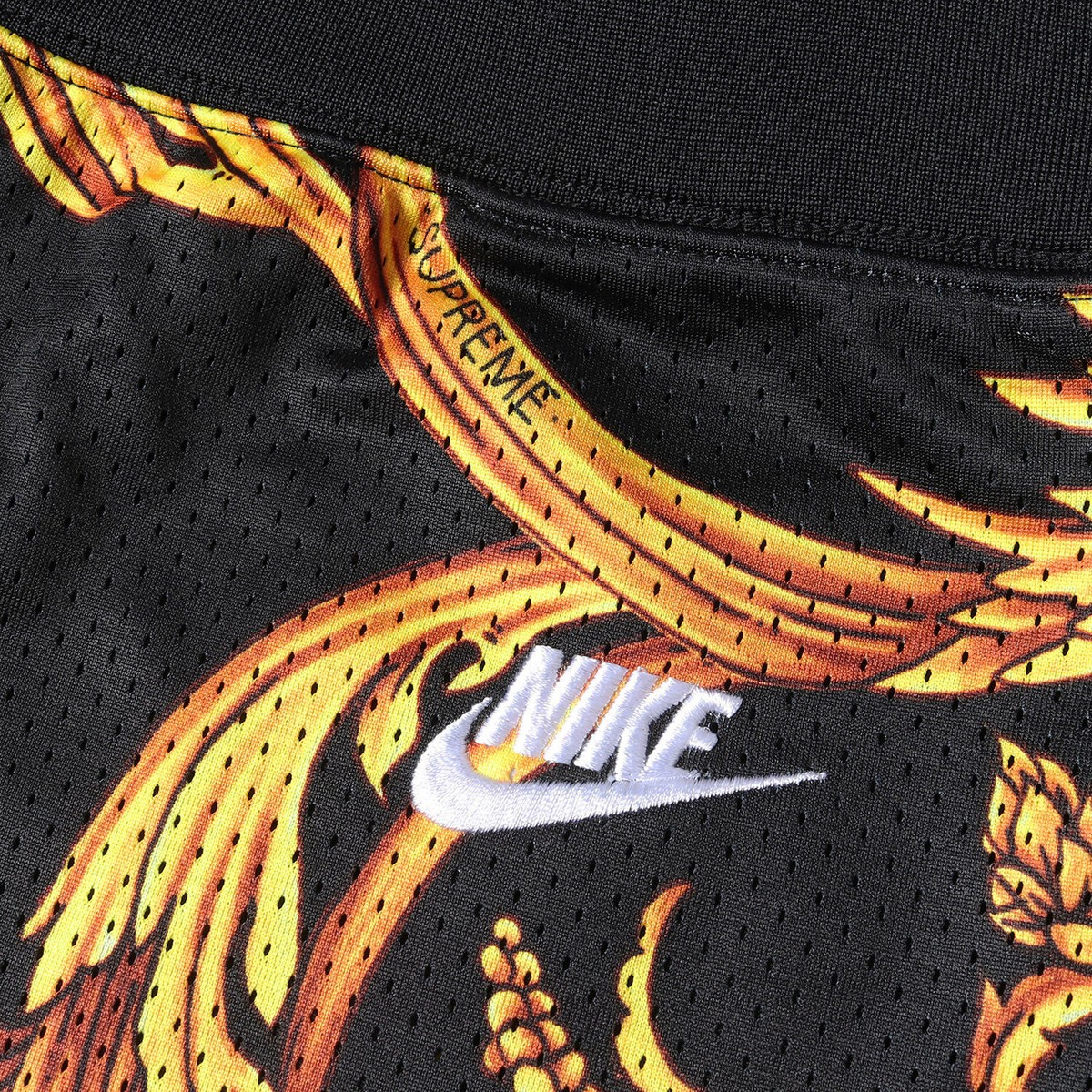 SS14 Supreme / Nike Basketball Shorts Black/Gold 'Versace SS14 Supreme / Nike Basketball Shorts Black/Gold 'Versace