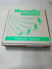25' Cole-Parmer MasterFlex CFle Clear Transfer Tubing 06422-08 3/16" ID 5/16" OD