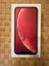 Apple iPhone XR Empty Box 64GB Red Empty Box Only Phone NOT Included