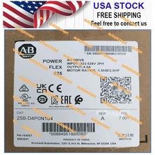 AB 25B-D4P0N104 PowerFlex 525 AC Drive 480V, 3-Ph, 1.5kW, 2HP NEW