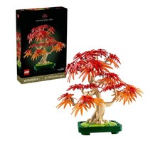 LEGO Botanicals Japanese Red Maple Bonsai Tree Building Kit for Adults 18 - Uni