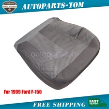 For 1999-2002 2003 Ford F150 4X4 2WD Passenger Bottom Cloth Seat Cover Gray