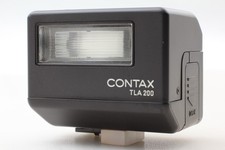 Tested Top MINT Contax TLA200 BLACK Shoe Mount Flash G1 G2 From JAPAN