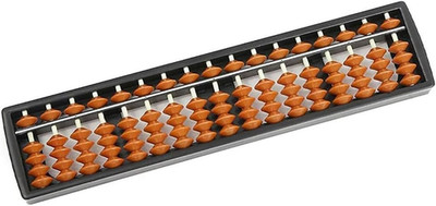 Kunststoff Abacus Arithmetisch Kinder Taschenrechner, 17 stellige Retro Holz Qua