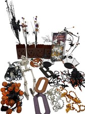 Halloween Party Decor Lot 19 Pc Lights Novelties Favors Haunted House Props
