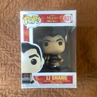 Funko Pop! Disney Mulan Li Shang #631 Animation Vinyl Figure
