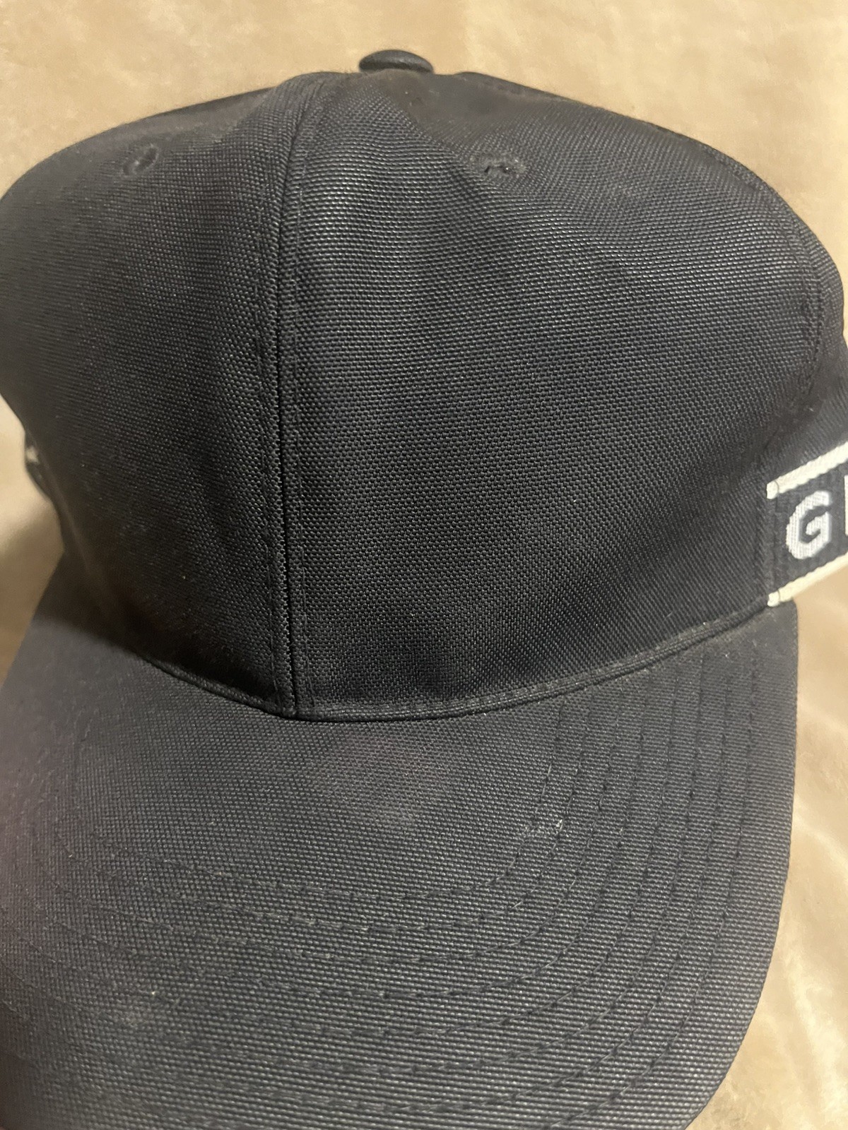 GIVENCHY Adjustable Cap Hat Polyester Black Mens - image 8