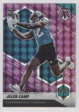 2021 Panini Mosaic Rookies Purple Mosaic Prizm 6/49 Jalen Camp #393 09nc