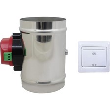 Stück 220v HVAC absperrklappe elektrisch drosselklappe lüftung lüftungsklappe...