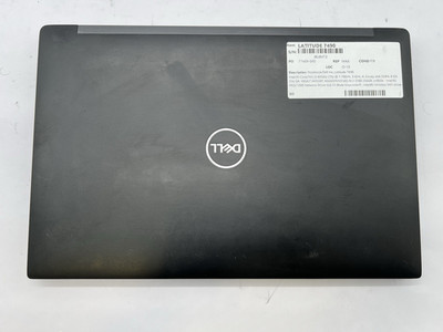 Dell Latitude 7490, i5-8350U CPU, @ 1.70GHz, 8GB RAM, 256GB NVMe-No OS/Adapter