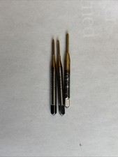 Robinet fileté à flûte droite 3 pièces M1,6x0,35 métrique Ti-Coated HSS taraudage à vis