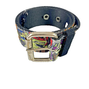 Teenage Mutant Ninja Turtles Belt Youth Medium TMNT Cartoon Nickelodeon Canvas