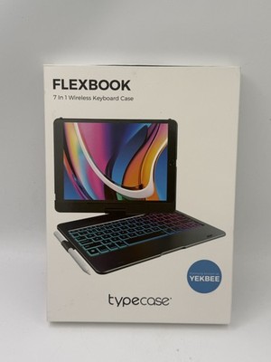 typecase Flexbook Keyboard Case for iPad 11th Gen (A16) or 10th Gen 10'' Black