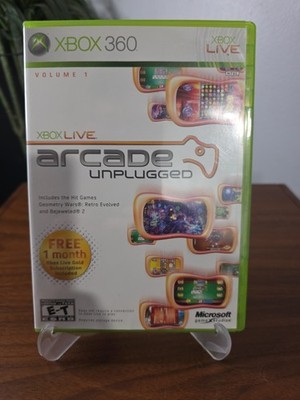 Xbox Live Arcade Unplugged Vol. 1 Factory Sealed