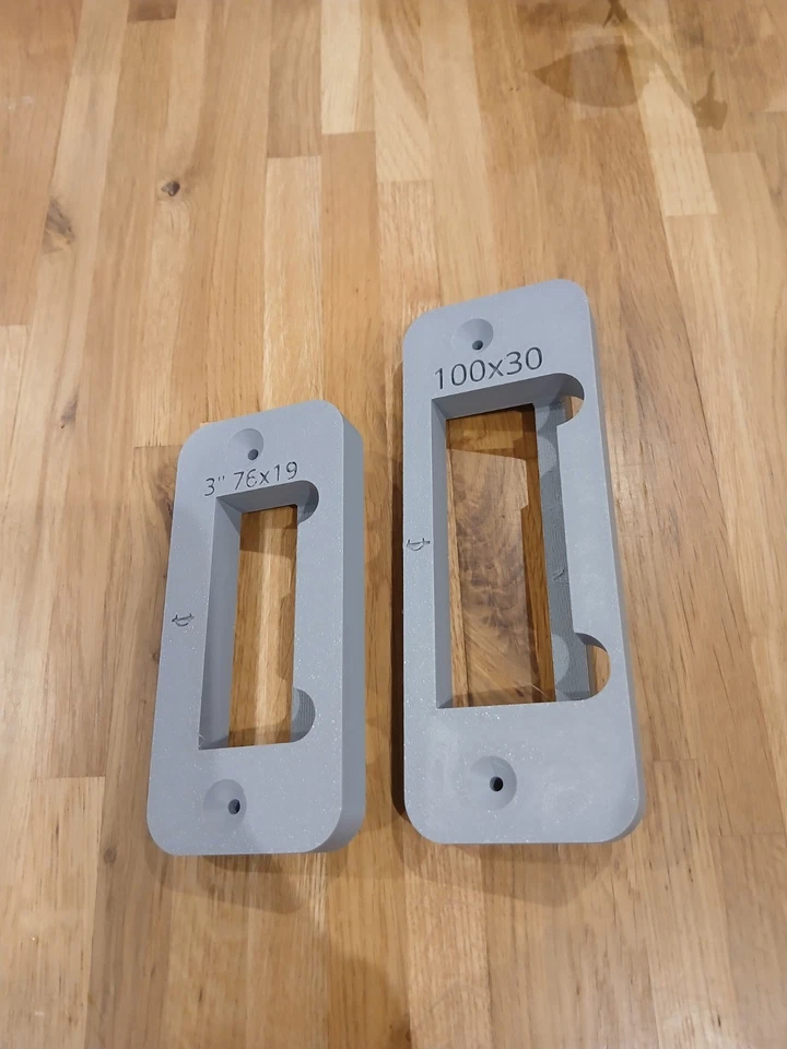 MC_3D_DESIGN Hinge jig set - 100 x 30 + 76mm x 19mm (3")