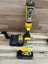Dewalt DCL050 LED 20V Light Pivoting Flashlight W/ Battery & Charger C38