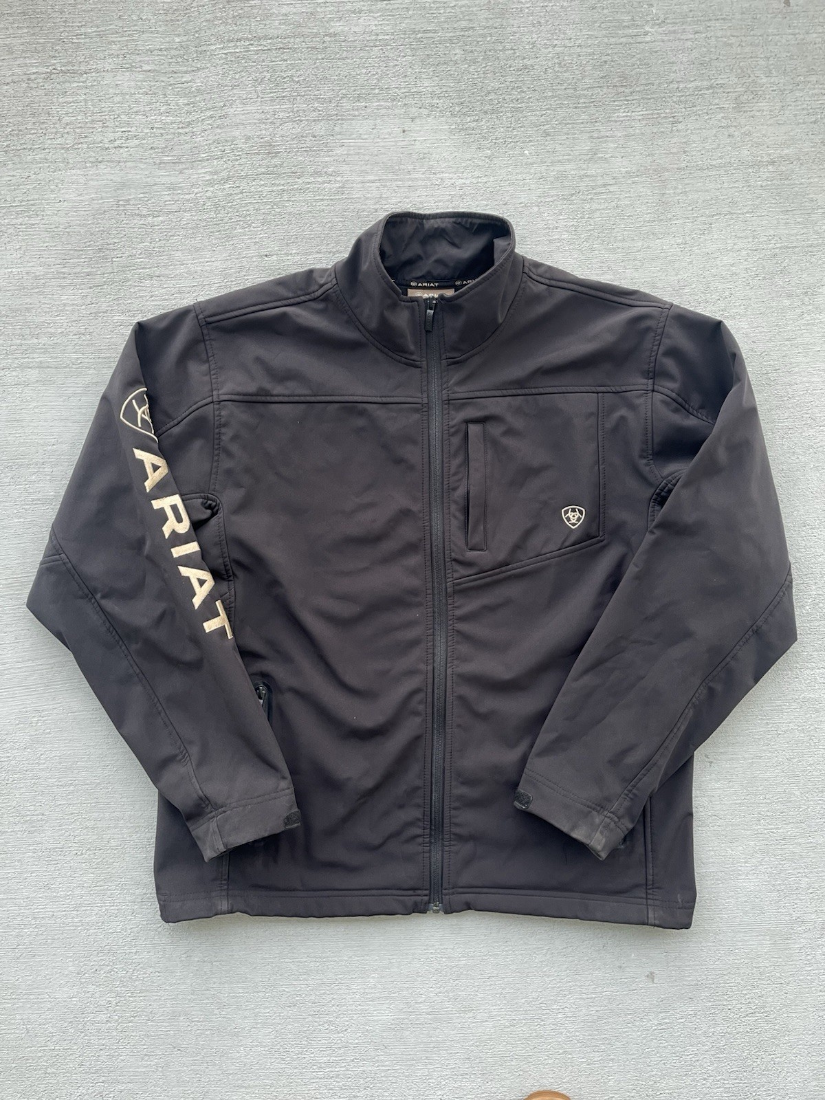 Ariat Logo Softshell Jacket Water Resistant Men’s… - image 1