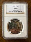 Photo of a 1971-S Kennedy Half Dollar Proof from an eBay listing that sold on Jul 15, 2026