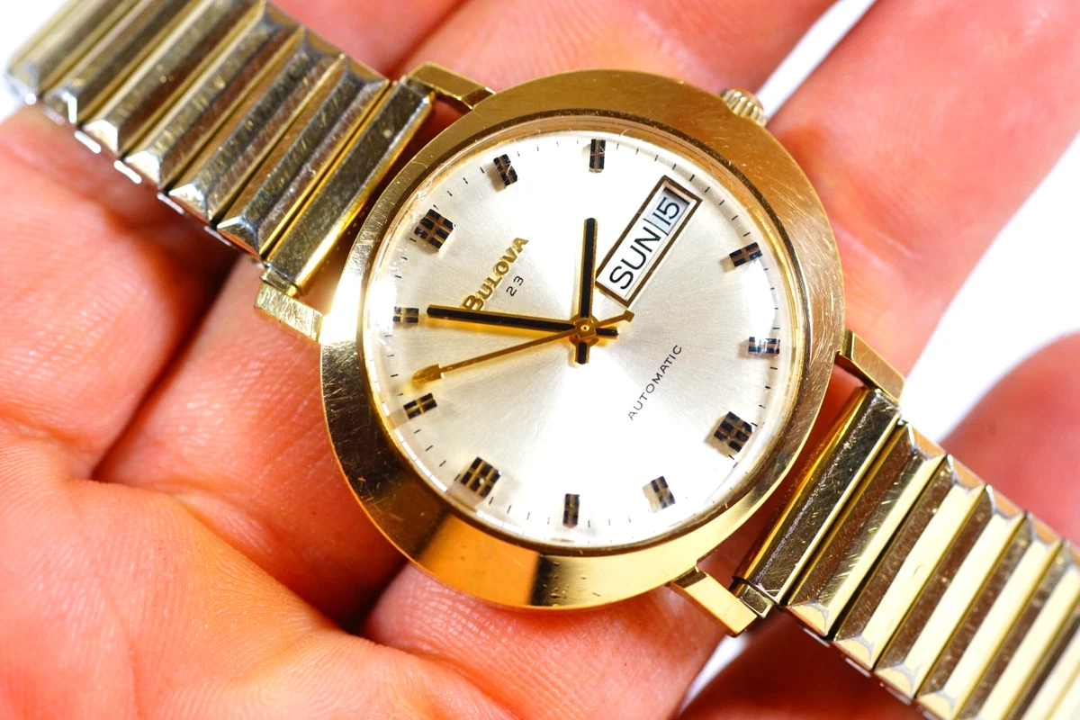 2 Vintage Bulova Ladies‎ Wristwatches 3642 5BD 23 CrystMVMT  white & yellow gold Ladies Vintage Bulova 23 Watch - Etsy main image 3