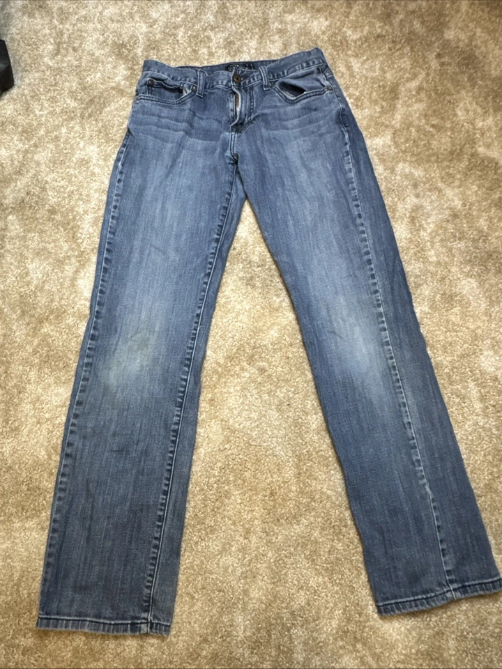 Lucky Brand Jeans 221 Original Straight Denim 30 x 32 Blue Denim Stretch - Image 3 of 4