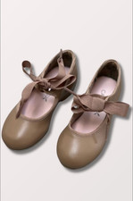 NIB Capezio Children's Jr Tyette Tap Shoes in Caramel N625C
