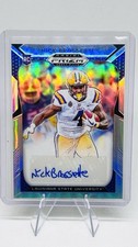 2019 Panini Prizm Draft - Draft Picks Nick Brossette #275 Silver Prizm...