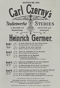 Czerny Studies Book 1 (h. Germer) Pf