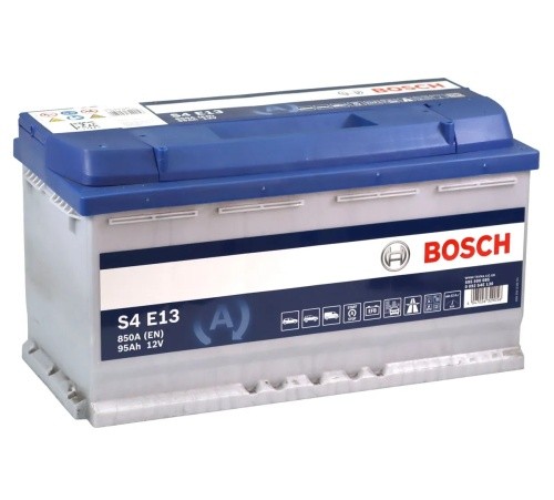 Batterie de voiture Bosch S4E13 contre les pannes d'hiver 850CCA