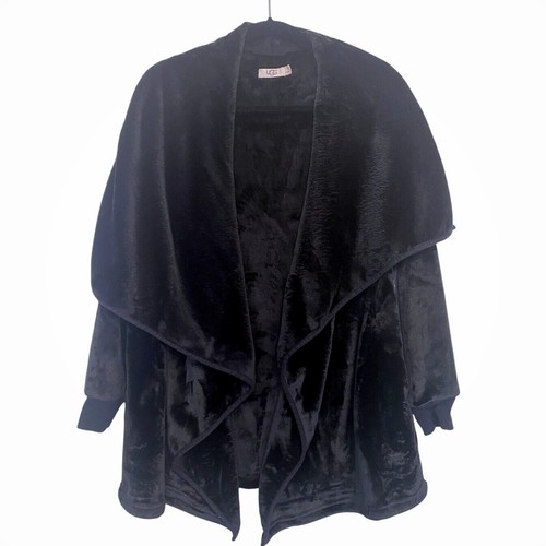 Veste de salon ouverte devant Ugg Orla en noir, taille M - Photo 1/9