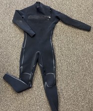 Colby Plus Yamamoto Fullsuit Wetsuit 3/2mm Chest Zip Size M - ALL BLACK