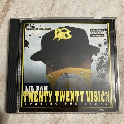 LIL' BAM Twenty Twenty Vision Stating The Facts CD   RARE West Coast GFUNK RAP