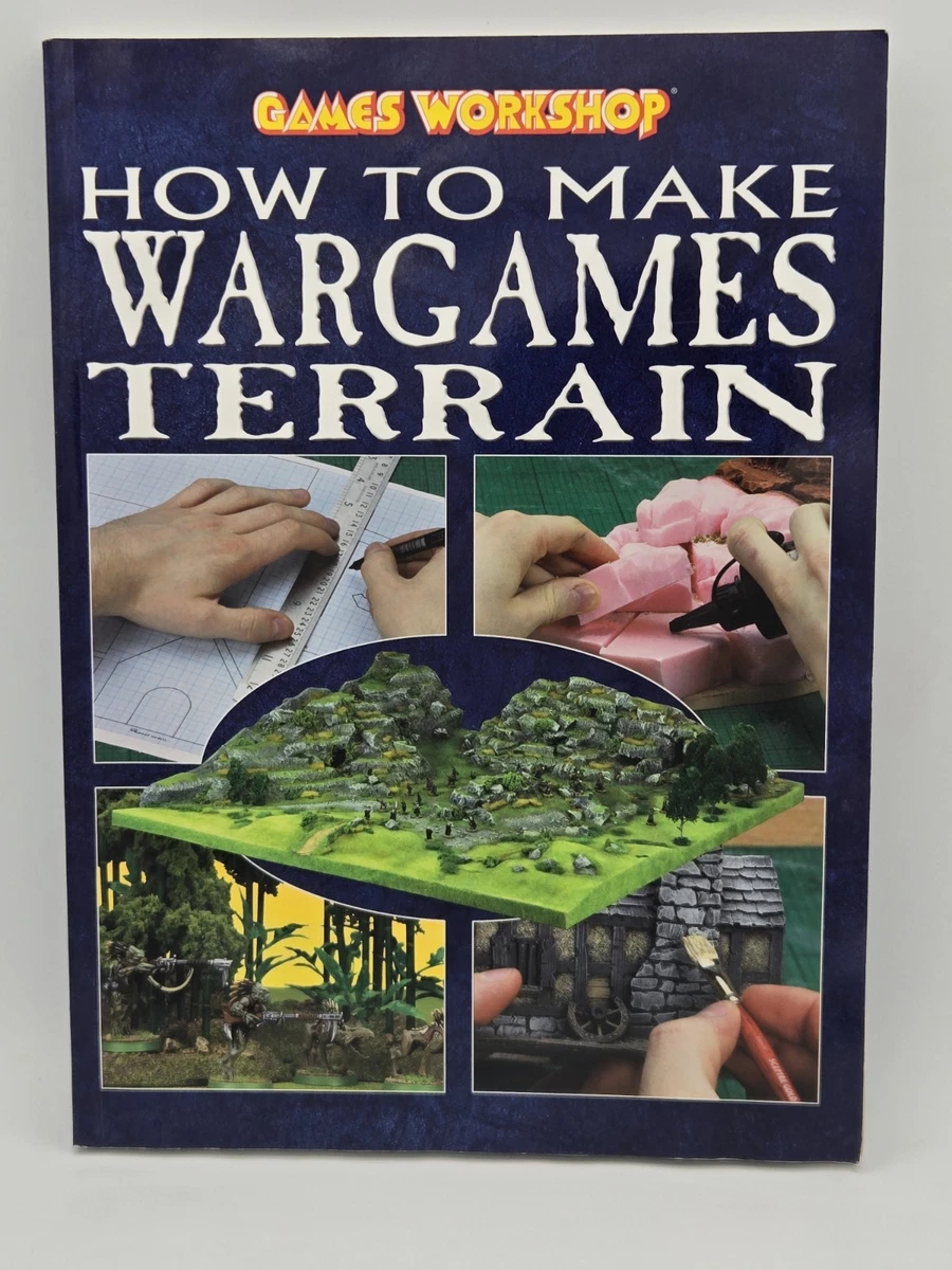 How To Make Wargames Terrain Book 2nd Edition Citadel Miniatures Warhammer OOP**