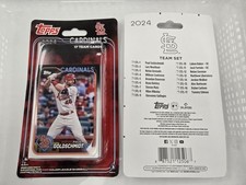 2024 Topps Retail Factory Sealed Baseball St Louis Cardinals Base MLB Team Set. 