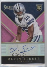 2014 Panini Select Rookie Fuchsia Prizm 135/199 Devin Street #RA-DS Auto 0v1