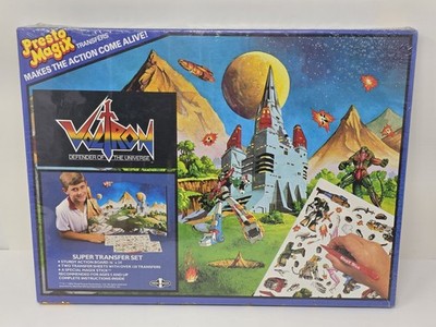 Vintage 1984 Presto Magix Transfers VOLTRON Super Transfer Set - New & Sealed