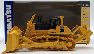 First Gear 50-3230 1:50 Komatsu D475A-5E0 Dozer W/Ripper NIB