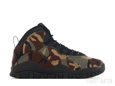 Air Jordan 10 Retro カモフラージュ 11 Nike Air Jordan 10 X Retro Woodland Desert Camo Camouflage Black