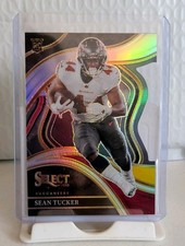 Panini 2023 Select Sean Tucker Buccaneers Die Cut Rookie Club Level Prizm #220