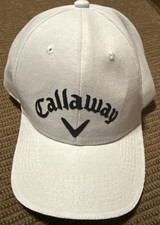 White Callaway Golf Hat Unbranded New One Siz...