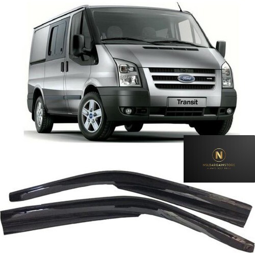 For Ford Transit 2002 + MK7 & MK6 Wind Deflectors Rain Sun Smoke Guard
