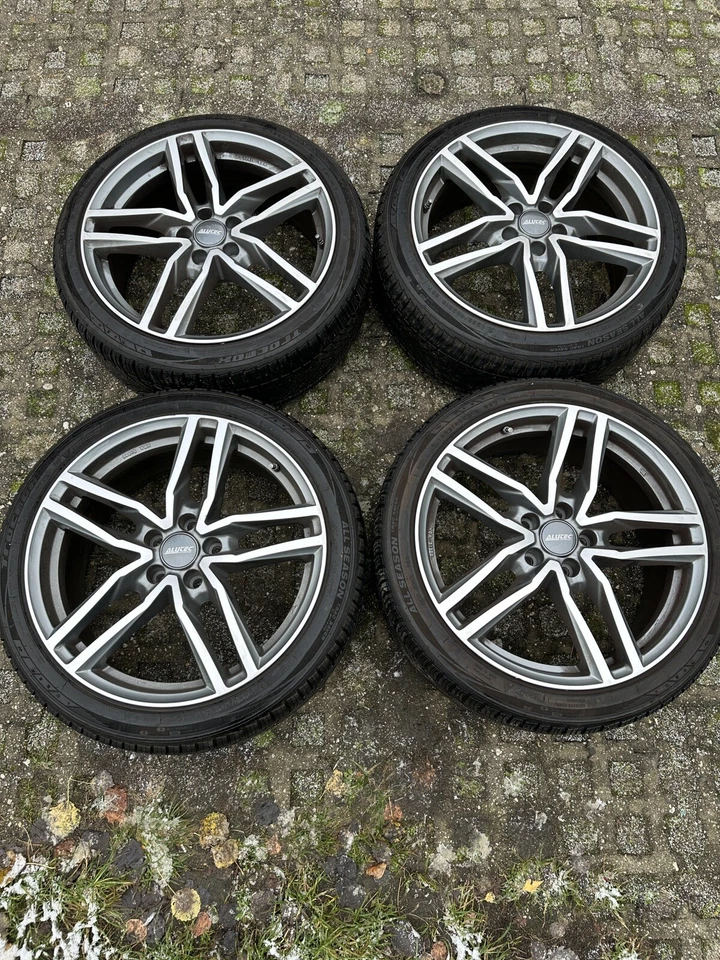 5x Alufelgen Alutec Ikenu 8 X 19 5 X 114 40 graphit 225/40 Allwetterreifen *TOP* - Bild 2 von 4